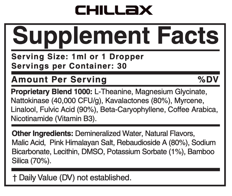 Chillax Tincture